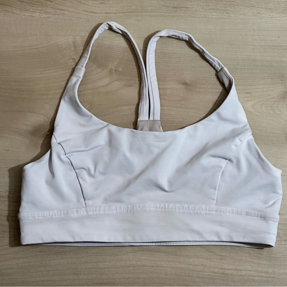 lululemon‎ Train Times Sports Bra Stone Beige Size 8